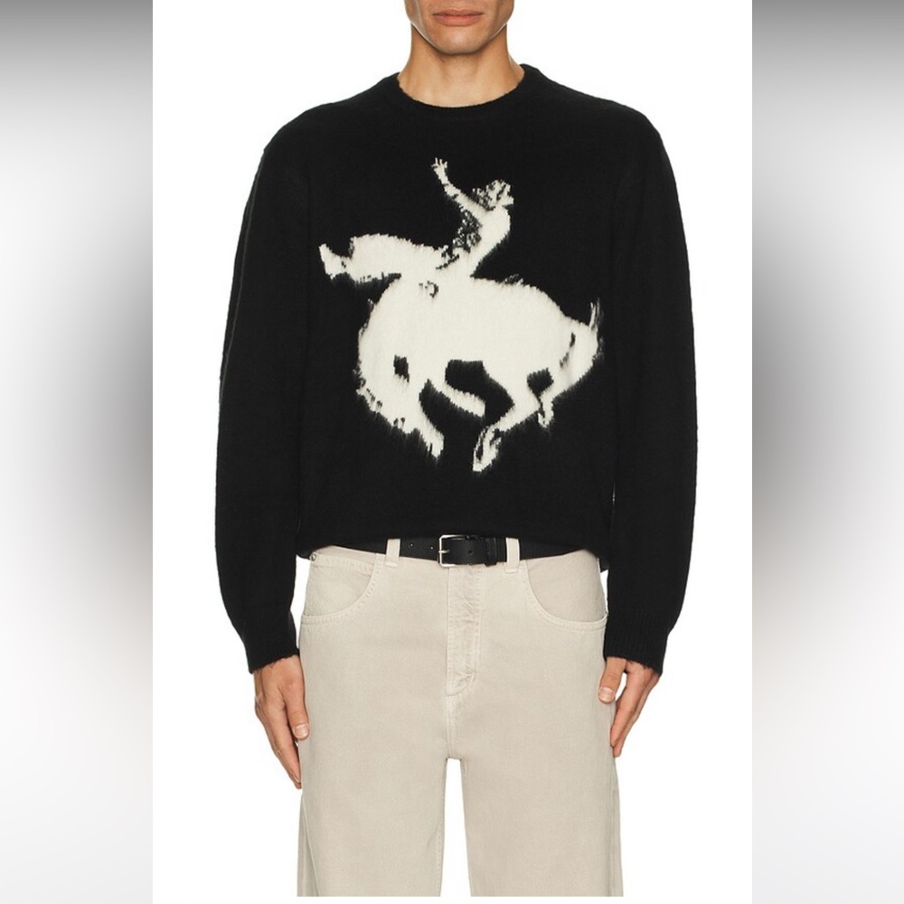 One of These Days fluffy cowboy sweater